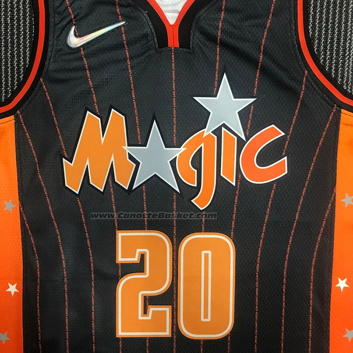 Maglia Orlando Magic Markelle Fultz #20 Citta 2021-22 Marrone